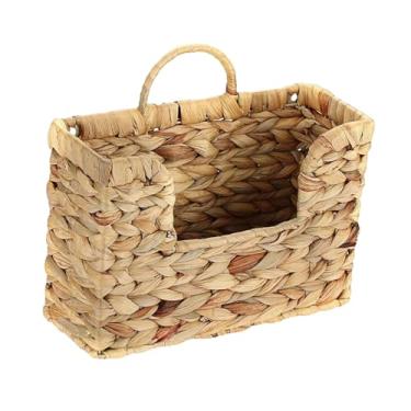 Imagem de DimyFew Porta-revistas, porta-revistas, cesta decorativa multiuso, organizador de arquivos de parede para cartas, envelopes e folhetos