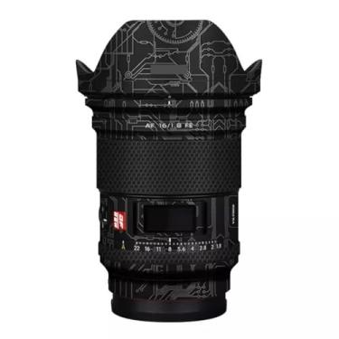 Imagem de AF 16 1.8 Anti-Scratch Camera Lens Sticker Coat Wrap Protective Film Skin Cover para Viltrox AF 16 mm F1.8 adequado para Sony Mount (Circuit Titanium)