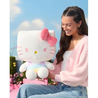 Imagem de Jazwares Hello Kitty® and Friends, Hello Kitty® 24-inch Soft Rainbow Plush - Officially Licensed Sanrio Product from Ages 6+