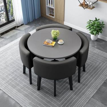 Imagem de Conjunto De Mesa E Cadeira De Clube De Sala De Recepção De Escritório, Mesas E Cadeiras De Sala De Conferência De Pequeno Escritório, Móveis Modernos De Sala De Jantar Leisur Pa, A