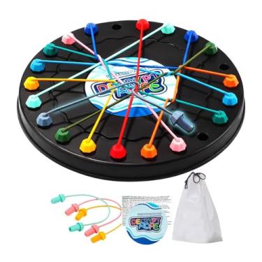 Imagem de Generic Corda Uncangle Toy Rope Puzzle Challenge Toy Brain Teaser Game Early Education For Kids