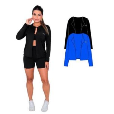 Imagem de Kit 2 Casacos Camisas Sem zíper com Proteção UV Feminino-Feminino
