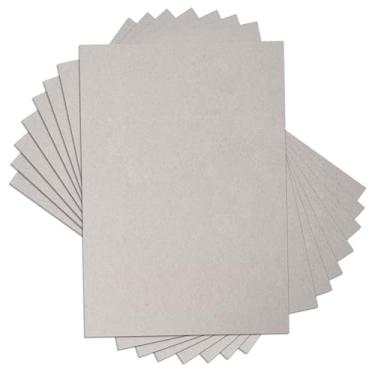 Imagem de AXELIP Cartão de aglomerado 21,5 x 28 cm, 20 folhas de placa kraft de 50 pontos, inserções de papelão planas para envio, correspondência, embalagem, artesanato faça você mesmo