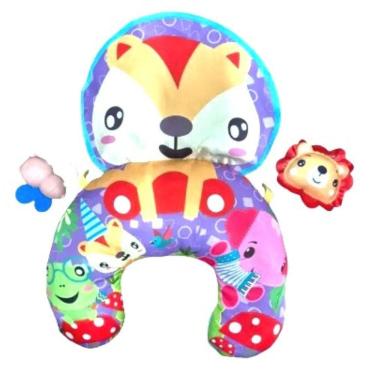 Imagem de Almofada de Bichinhos Para Bebê Com Chocalho 0243 - For Kids