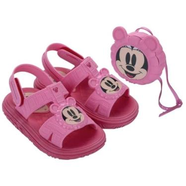 Imagem de Grendene Kids, Sandália Menina Grendene Kids Disney Com Bolsa Rosa 23224 Tamanho:23/24;Cor:Rosa