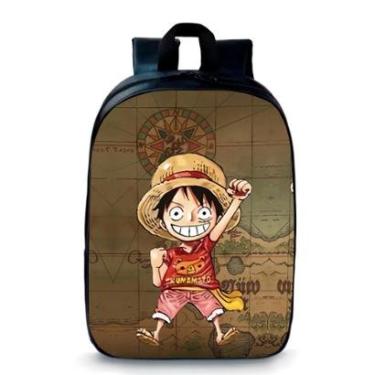 Imagem de Mochila Escolar Pequena Bolsa Pré Escolar Infantil Anime Mangá Novidade Geek Skin 137-Unissex