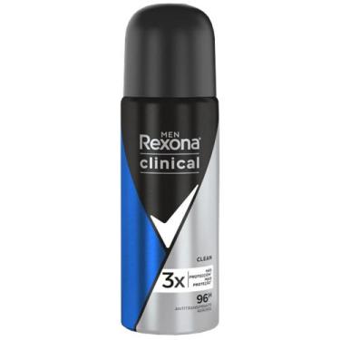 Imagem de Desodorante Antitranspirante Aerosol Rexona Men Clinical Classic Clean