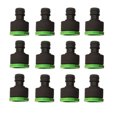 Imagem de Kit 12 Bico para Torneira 3/4 e 1/2 Adaptador Mangueira Rosca para jar
