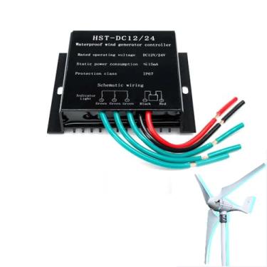 Imagem de 48v,Controlador de Carga Híbrido Solar e Eólico com Duplo MPPT, 1200W-3600W 12V 24V 48V Regulador Automático para Uso Doméstico com Gerador de Turbina Eólica