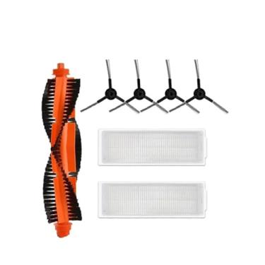 Imagem de Compatible With XMI Mijia Mi Robot Vacuum-Mop Pro STYTJ02YM 2S / 3C / Conga 3490 Viomi V2 PRO V3 SE Main Side Brush Hepa Filter Mop Part(Red)
