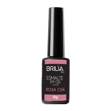 Imagem de Brilia Nail Esmalte Gel Rosa Chá 10G