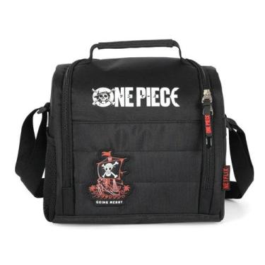 Imagem de Lancheira Termica Escolar Bolsa Merendeira Menino One Piece - Luxcel, 