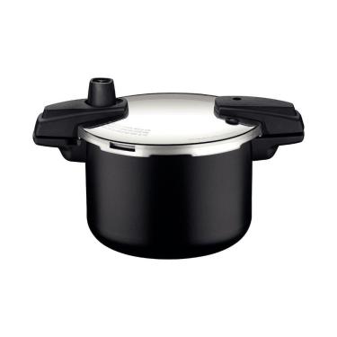 Imagem de Panela De Pressão Tramontina Arizona Em Alumínio Antiaderente Starflon Max Preto 20 Cm 4,5 L