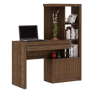 Imagem de Mesa Conjunto Para Escritório Home Office Me4143 Mdp Nogal