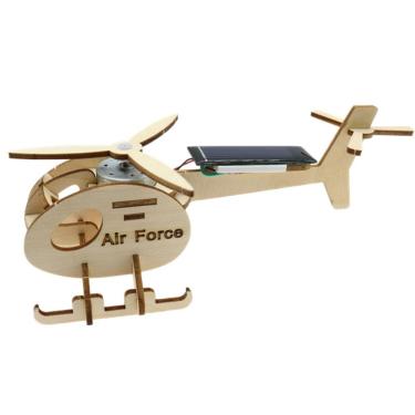 Imagem de Experimentos científicos: helicóptero solar de madeira DIY Kids 8+