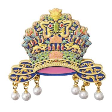 Imagem de Ímã de geladeira Song Dynasty Phoenix Crown Alloy 50g