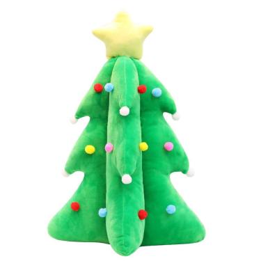 Imagem de Árvore de Natal de boneca de pelúcia com 55 cm de canto e brilho