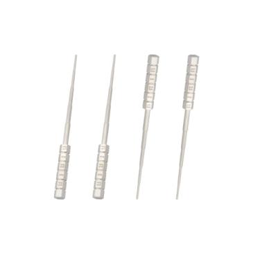 Imagem de JianLing 4 peças de grampos de bobina de aço inoxidável 1,5 a 3,5 mm DIY ferramenta de envolvimento de fio multifuncional prata haste de embrulho de fio de calor único para colares faça você mesmo