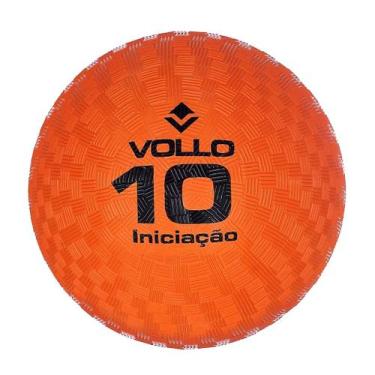 Imagem de Bola de Iniciação Vollo Recreação Borracha 10 anos, Laranja, 10 anos