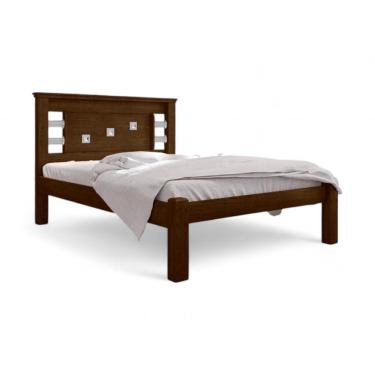 Imagem de Cama Casal Com Cabeceira  Lavínia Malbec E Off White