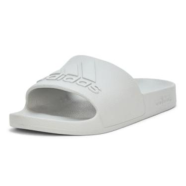 Imagem de adidas Adilette Aqua Slide adulto unissex, Cinza/cinza., 5 Women/4 Men