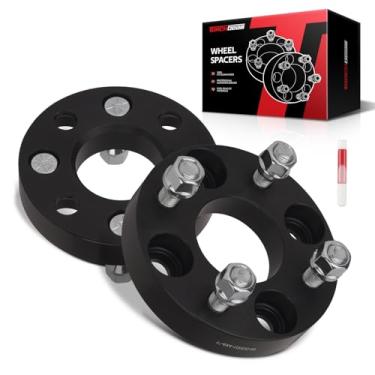 Imagem de Torchbeam Espaçadores de roda 4x4 4 x 101,6, pino de roda 1/2" x 20, 1" 25,4 mm, centrado em cubo 59 | Adaptadores de roda 2 peças