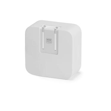 Imagem de Capa carregadora de silicone macio de 40 W compatível com iPhone 17 16/MacBook Air 13 13,6 15/Apple Watch, adaptador de energia dinâmico Apple 40W com carregador máximo de 60 W, acessórios de capa