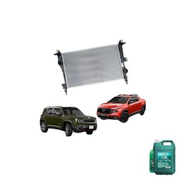 Imagem de Kit Radiador Toro Jeep Compass Renegade com Aditivo e Água Desmineralizada