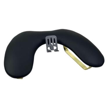 Imagem de KiBcsLic Apoio de braço para manicure, almofada de mão, acessório essencial e confortável com suporte para celular, ideal para decoração de casa e, Preto