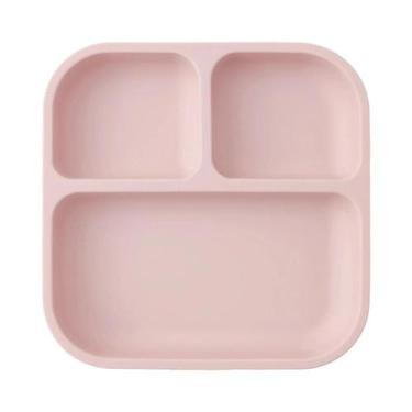 Imagem de Prato Dividido De Silicone Livre De BPA Para Crianças Com Sucção À Pro