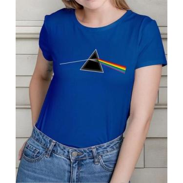 Imagem de Camiseta Camisa Adulto Masculina Feminina Algodão Banda de Rock Pink F