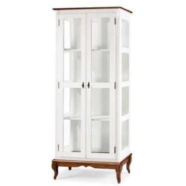 Imagem de Cristaleira de Vidro e Madeira com 2 Portas Hannover - M560301 - Linz,