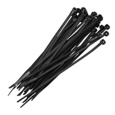 Imagem de Abraçadeira De Nylon Western 3,6x25cm Com 100 Unidades Preto