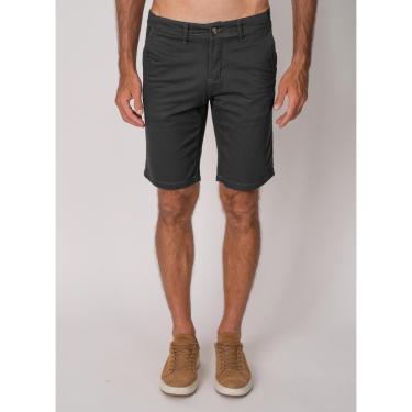 Imagem de Bermuda Sarja Aleatory Lisa Cinza-Masculino