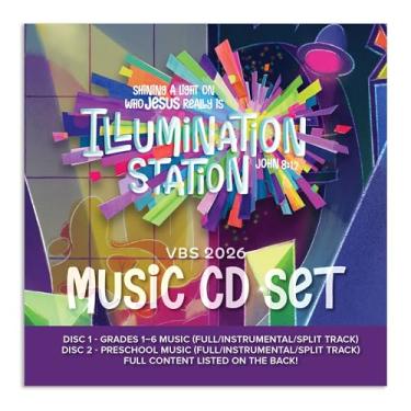 Imagem de Lifeway Kids VBS 2026 Illumination Station Conjunto de CD de música