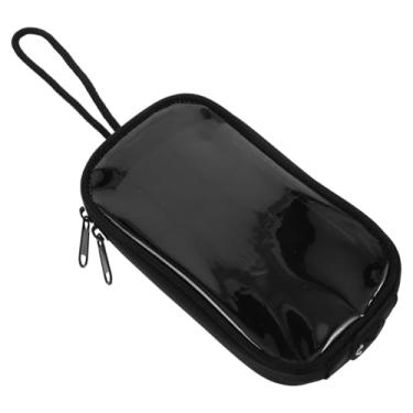 Imagem de PLAFOPE Bolsa de tanque magnética para motocicletas pequena com bolsa transparente para telefone adequada para scooters, bicicletas elétricas, acessório de navegação GPS