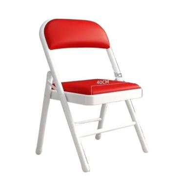 Imagem de Cadeira dobrável de metal para lazer, multifuncional, dobrável, portátil, cadeira de jardim, cadeira de praia, cadeira de pesca, cadeira de acampamento, adequada para uso interno e externo ou