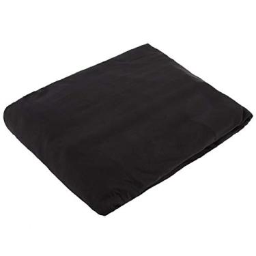 Imagem de Generic Capa de sofá Durável de Poliéster para sofá de Canto Em Formato de L 3 + 2 Lugares Fácil de Limpar para Protetor de Móveis Domésticos (Preto)