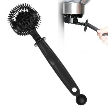 Imagem de Escova de limpeza para máquina de café expresso, escova de limpeza de cabeça de grupo com cerdas de nylon removíveis de 360° para máquina de café, tela de chuveiro de filtro portátil de 51 mm (51 mm)
