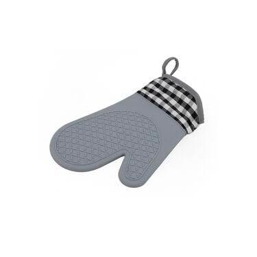 Imagem de LUVAS Térmicas Premium em Silicone Forradas Ergonômicas - Solução Prática e Moderna - Tom Cinza