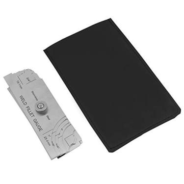 Imagem de AUNMAS Conjunto de Medidores de Inspeção de Soldagem de filé, Aço Inoxidável, Medição Precisa para Caldeiras, Pontes e Construção Naval, Tamanho de 1/8 a 1 Polegada