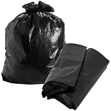 Imagem de Saco Para Lixo, Ecoplan, 200 Litros, Preto, 90x105 cm, Extra, Pacote com 50