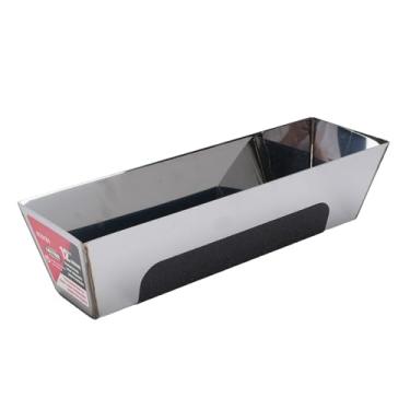 Imagem de Jiawu Bandeja de Lama Durável de Aço Inoxidável para Drywall para Mistura e Aplicação Eficiente de Materiais Ideal para Empreiteiros Profissionais e Entusiastas de Artesanato Bandeja de Lama