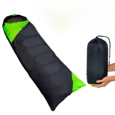 Imagem de Saco de Dormir，Camping，Leve e FáCil de Guardar，Mantenha A Uma Temperatura Entre 10 e 30 Graus，Fecho de Correr ReforçAdo Com Bolsa de Armazenamento IncluíDa，Adequado para Campistas e Caminhantes