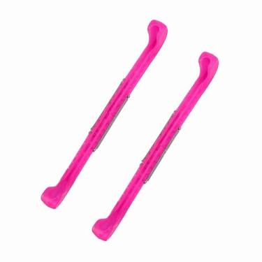 Imagem de SPYMINNPOO Capa de Lâmina de Skate de Hóquei No Gelo de Plástico de Proteção de Mola Sólida, 1 par de Protetores de Lâmina de Skate para Patins de Hóquei (#7)