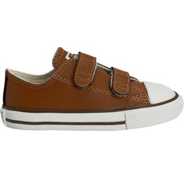 Imagem de Tênis Infantil menino Converse Chuck Taylor Criança 2v CK04180004 Marrom-Masculino