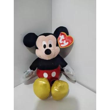 Imagem de Pelucia Ty Beanie Babies Disney Mickey 20 cm