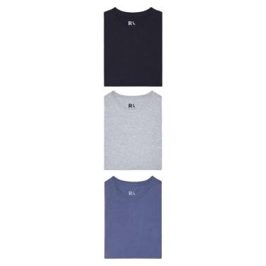Imagem de Kit 3 Camisetas Básicas Colors Reserva-Masculino