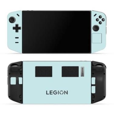 Imagem de Adesivo adesivo protetor completo para Legion GO Gaming Protector cor sólida (azul claro)