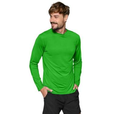 Imagem de Camiseta UV Manga Longa Proteção Solar UV50+ Conforto - Slim Fitness, 